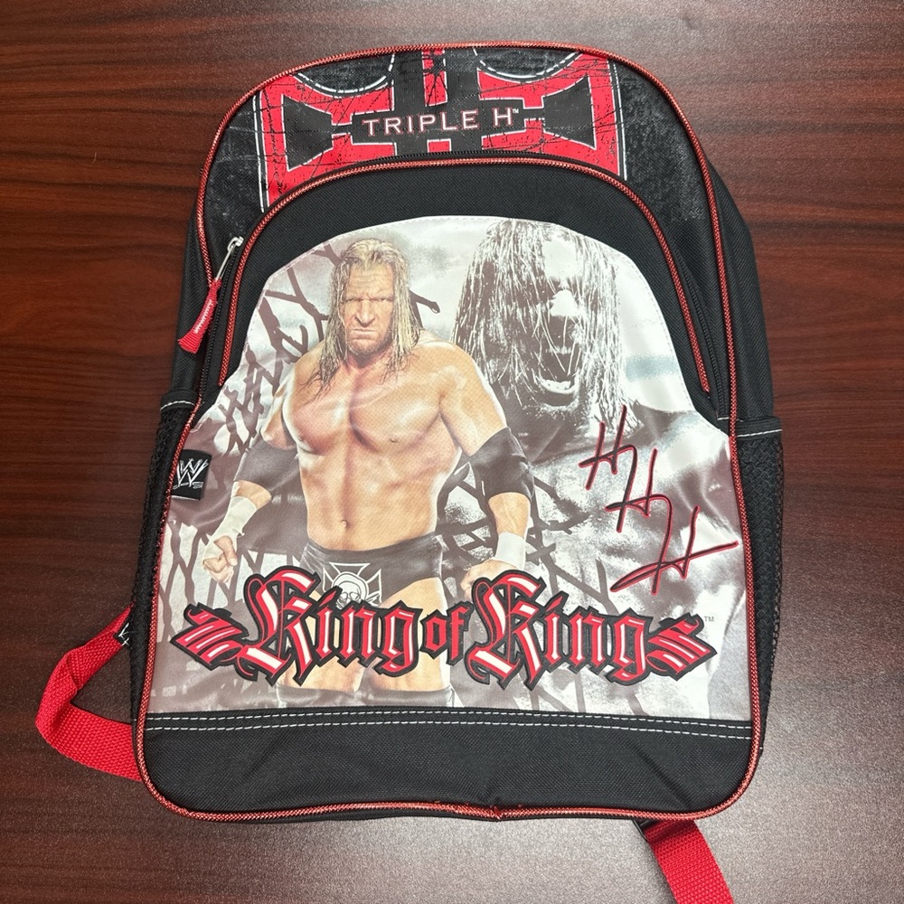 WWE Triple H King of Kings Backpack